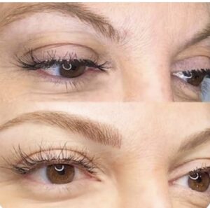 Photo Aug 30, 1 47 15 PM - Elmira Studio Permanent Make Up Microblading Eyebrows Before and After