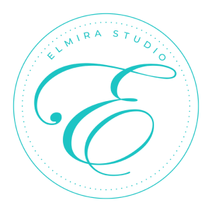 The logo for elmira studio.
